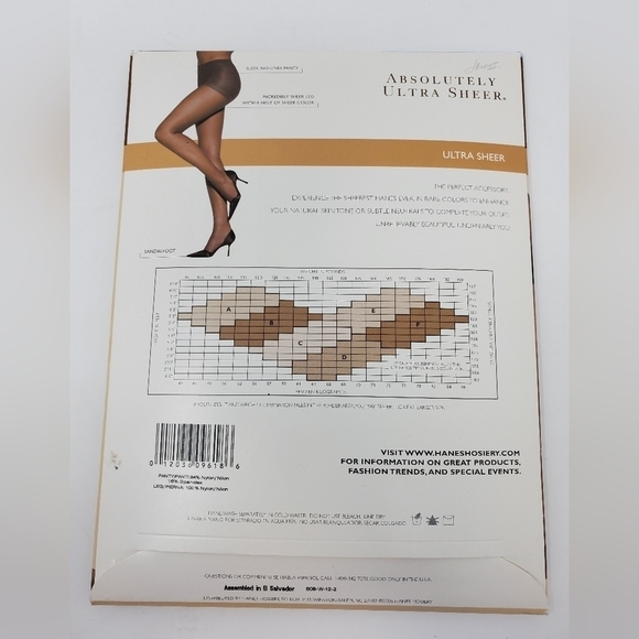 NOS HANES LOT 3 OF NYLON PANTYHOSE SHEER WHITE BLACK VARIOUS SIZES WOMEN HOSIERY - Picture 9 of 14